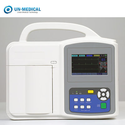 UN8003 ISO-Ce keurde 3 Kanalen Digitale ECG Machine goed