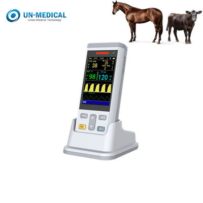 De Veterinaire Medische apparatuur Handbediend Vital Signs Monitor van Ce ISO SPO2 EtCO2 PR