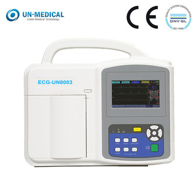 UN8003 medisch Ambulant Nieuw ECG-Ce ISO van het Machine Kenmerkend Materiaal
